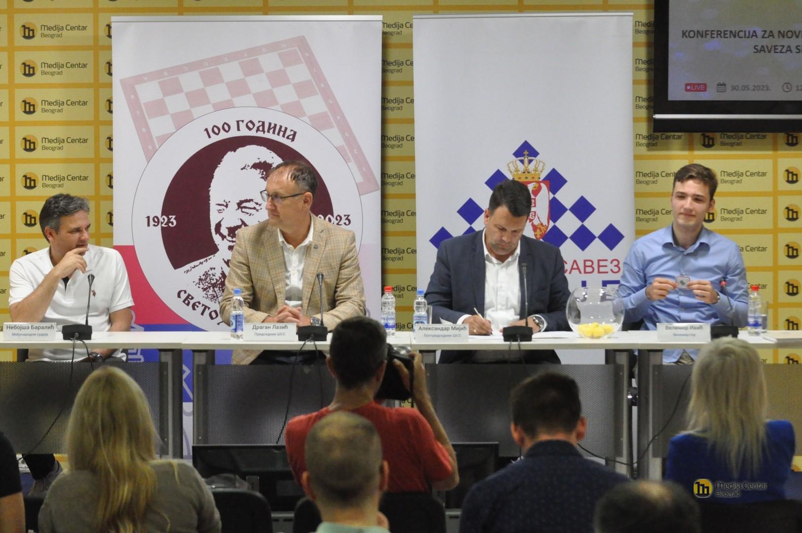 Konferencija za novinare Šahovskog saveza Srbije