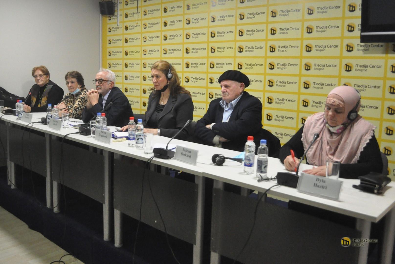 Konferencija za novinare albanskih i srpskih porodica nestalih, u susret međunarodnom danu ljudskih prava