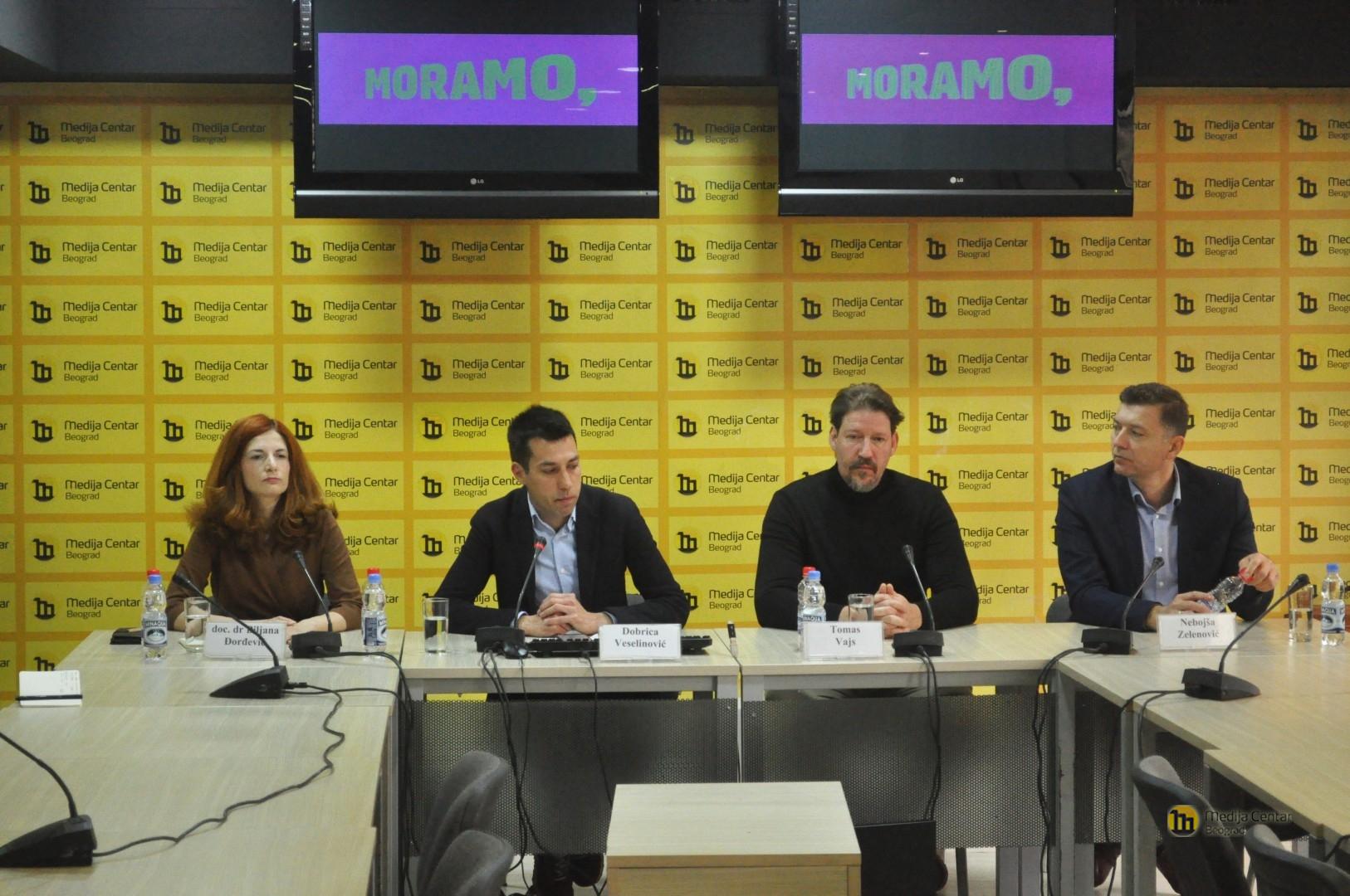Podrška Evropske zelene partije pokretu Ne davimo Beograd i koaliciji Moramo