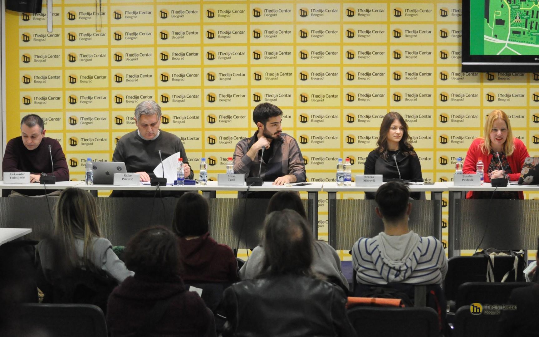 Konferencija za novinare "Svetlost Svitaca", projekta kojim koordinira Filmski festival Slobodna zona