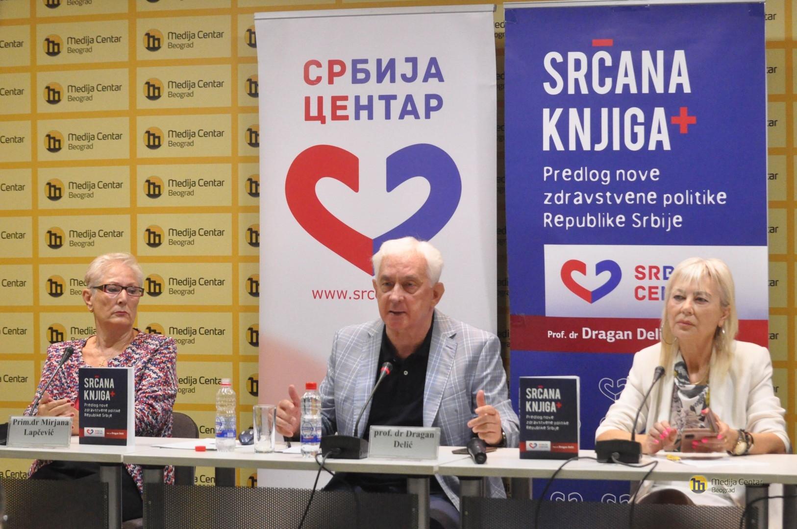 Resorni odbor za zdravstvo stranke Srbija Centar pripremio predlog nove zdravstvene politike